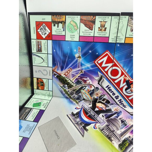 Monopoly here and now 2006 Replacement Game Board and instructions - Picture 3 of 6
